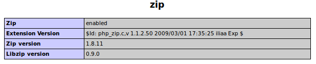 Comprimiendo archivos en PHP mediante ZIP